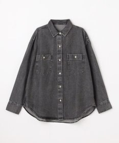 ANY オーバーデニムシャツ