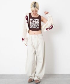WEGO 【カップ付き】デザイングラフィックカップインタンク