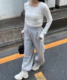 WEGO ヴィンテージウォッシュコルセットデザイントップス