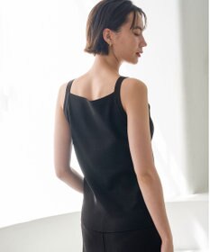 UNFILO スゴ機能美ニット スクエア キャミソール