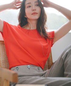 23区 【新色追加/VERY5月号掲載】レーヨンポリエステルストレッチ プルオーバー ニット