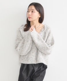 earth music&ecology 【WEB限定】SET2点ショートカーディガン＋リボンキャミソール