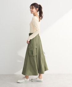 Green Parks ・ＳＵＧＡＲ　ＳＰＯＯＮ　ミリタリーフレアスカート