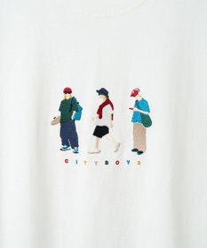 WEGO 【ユニセックス着用ITEM/綿100%/MLサイズ展開】CITY　BOYS　T（S）