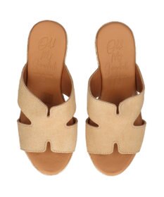 INTER-CHAUSSURES 【Oh my Sandals】クッションインソール厚底ミュールサンダル
