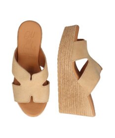 INTER-CHAUSSURES 【Oh my Sandals】クッションインソール厚底ミュールサンダル