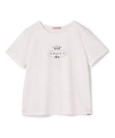 TOCCA 【洗える】TOCCA LOGO TEE Tシャツ