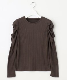 Feroux 【ONWARD CROSSET MAG掲載】ギャザースリーブ プルオーバー