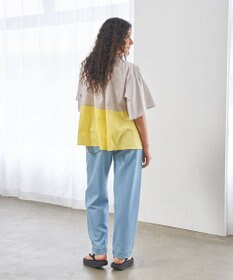 J.PRESS YORK STREET 【WOMEN】ソフトワイドデニム パンツ