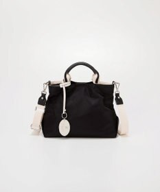 TOPKAPI 【TREASURE TOPKAPI】】ストライプハンドル ナイロン 2way ミニ トートバッグ