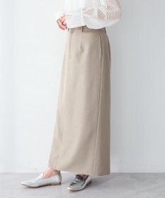 CRAFT STANDARD BOUTIQUE ＜セレモニー＞カットアウトヘムIラインスカート