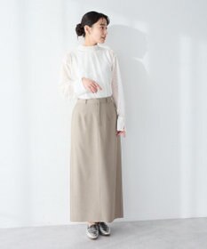 CRAFT STANDARD BOUTIQUE ＜セレモニー＞カットアウトヘムIラインスカート