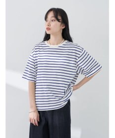 earth music&ecology ＢＯＸシルエットＴ（汗じみ防止）