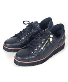 Dominic3 サイドジップレザースニーカー