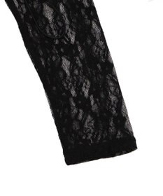 WEGO レースダブルジップパーカー