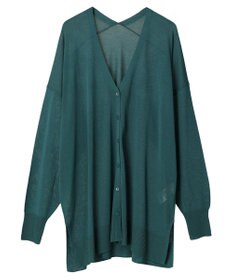 earth music&ecology 接触冷感Ｖネックカーディガン