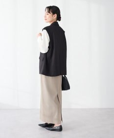 CRAFT STANDARD BOUTIQUE ＜セレモニー＞カットアウトヘムIラインスカート