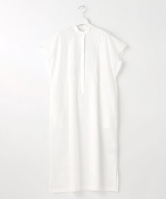 自由区 L 【洗える】ジオメトリックエンブロイダリーシャツ ワンピース