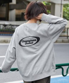 WEGO 【ユニセックス着用ITEM/裏起毛/SMLサイズ展開】リラックスフィットゲームロゴプルオーバー