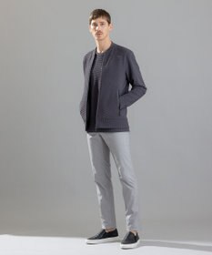 JOSEPH HOMME 【LEON 掲載】＜オリジナル素材＞ ライトタックジャージー ジップアップブルゾン