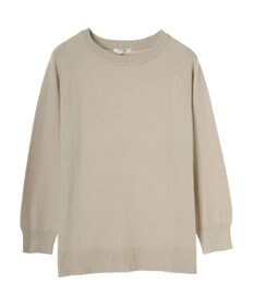 Green Parks もちやわ　ボートネックニットチュニック