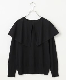 #Newans 【洗える】ケープカラープルオーバー