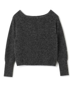 uncrave アルパカニット オフショルダー トップス（uncrave WHITE）