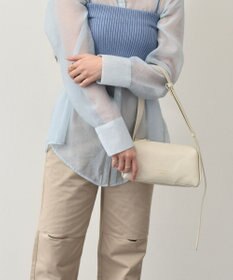 INTER-CHAUSSURES 【CHRISTIAN VILLA】レザーショルダーワイドバッグ