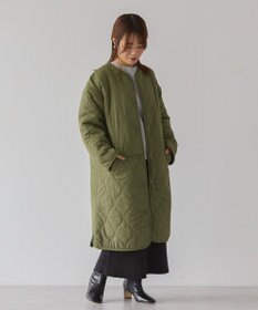 AMERICAN HOLIC 【WEB限定】あったかリバーシブルキルティングコート