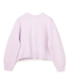 UNFILO 【前後着用可能】ポップコーンニット 2WAYカーディガン