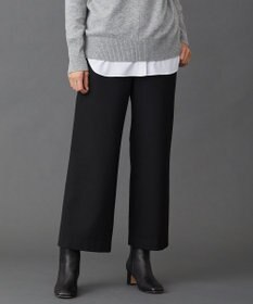 J.PRESS LADIES 【洗える】チェルビック セミワイド パンツ
