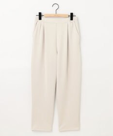 SHARE PARK LADIES 【洗える】ストレッチポンチ テーパードパンツ