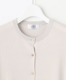 J.PRESS LADIES S 【洗える】 BASIC HI-COTTON カーディガン