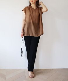 UNFILO 【撥水】ヴィンテージ レーヨン ブラウス