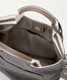 TOPKAPI 【TREASURE TOPKAPI】】ストライプハンドル ナイロン 2way ミニ トートバッグ