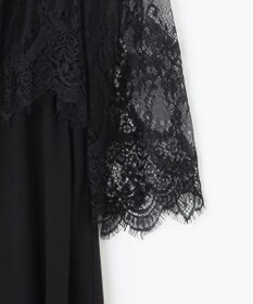 ANY SIS 【洗える】レーシーケープ ドレス