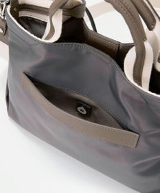 TOPKAPI 【TREASURE TOPKAPI】】ストライプハンドル ナイロン 2way ミニ トートバッグ