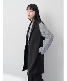 earth music&ecology バックデザインジレ