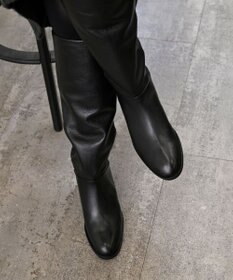 APOM インヒールロングブーツ40