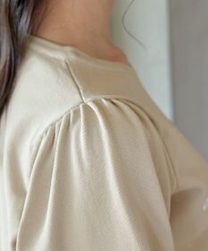 Tiaclasse 【洗える】フラワー刺繍ニットトップス