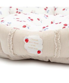 PET PARADISE ペットパラダイス クールカドラー 丸型 《苺花柄》 Ｍ