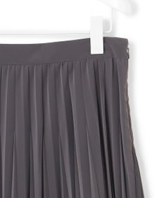 ICB L 【CLASSY.1月号掲載・洗える】ラミネートプリーツ スカート