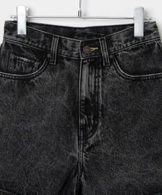 WEGO 台形デニムショートパンツ