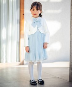 ANY KIDS シフォンプリーツワンピース