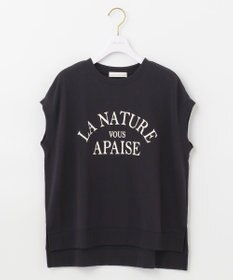 ANY SIS フレンチスリーブロゴ スウェット