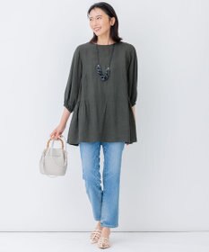 23区 バンブーハンドルミニショルダーバッグ