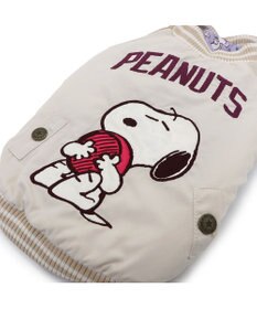 PET PARADISE スヌーピー 遠赤外線 スカジャン 《パールホワイト》 小型犬