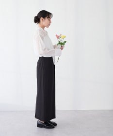 CRAFT STANDARD BOUTIQUE ＜セレモニー＞カットアウトヘムIラインスカート