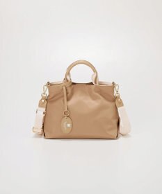 TOPKAPI 【TREASURE TOPKAPI】】ストライプハンドル ナイロン 2way ミニ トートバッグ