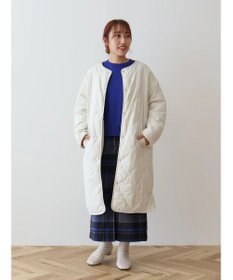 AMERICAN HOLIC 【WEB限定】あったかリバーシブルキルティングコート